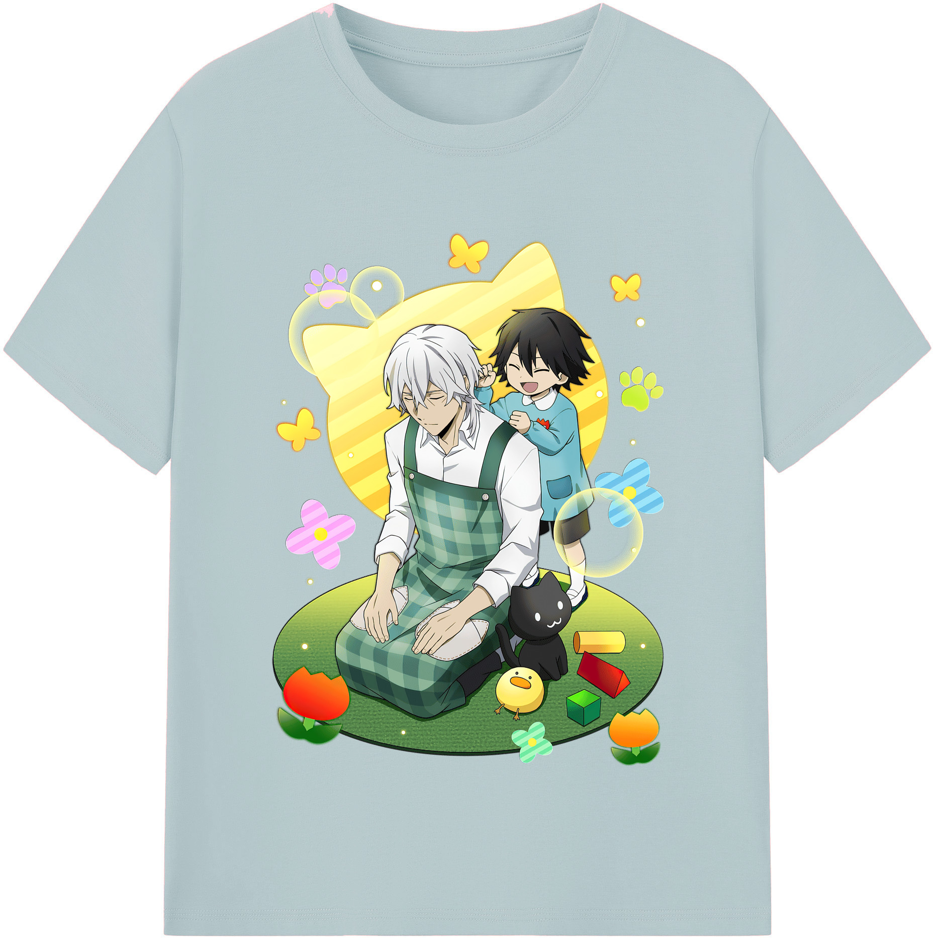 （画像用） 文豪ストレイドッグス Bungo Stray Dogs 綿100％半袖Tシャツ（フロントプリント）